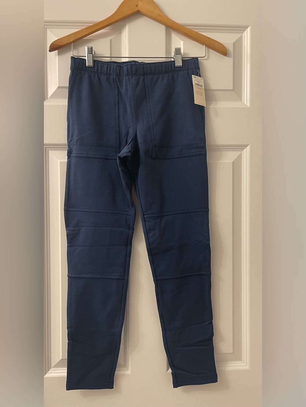 NWT NIB Tea Collection Playwear Jeggings Whale Blue - size 14 leggings